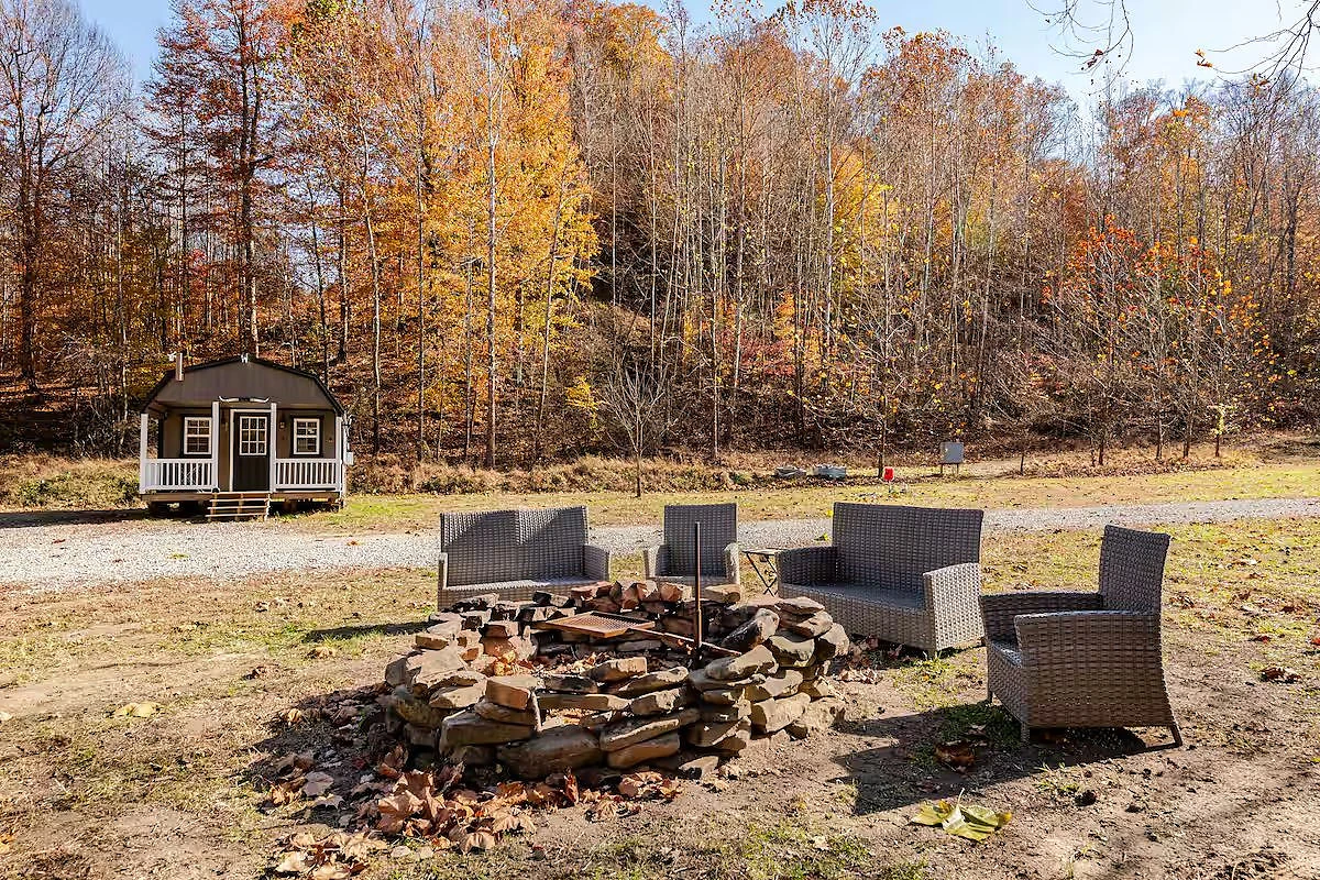 Open ground and treeline at Moto Supreme